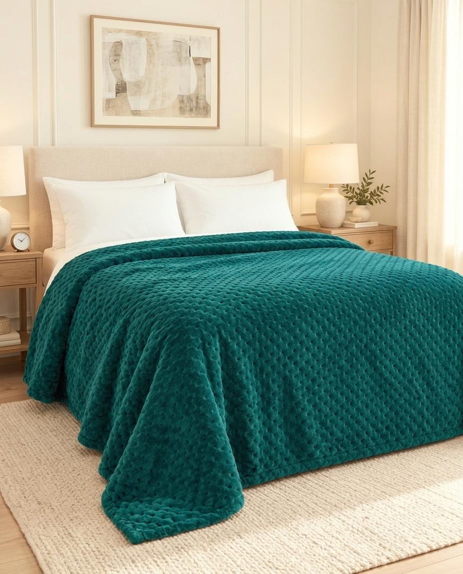 Prekrivač SOFTY 140x200 - Green